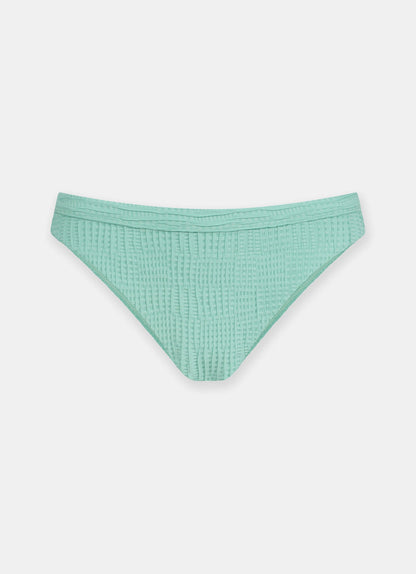 Turquoise High Leg Bikini Bottoms