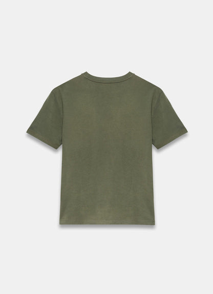 Khaki Foil Milan Graphic T-Shirt