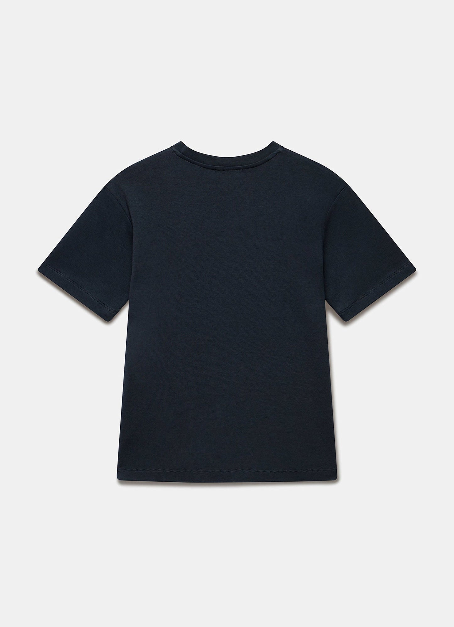Navy Ribbon Print T-Shirt