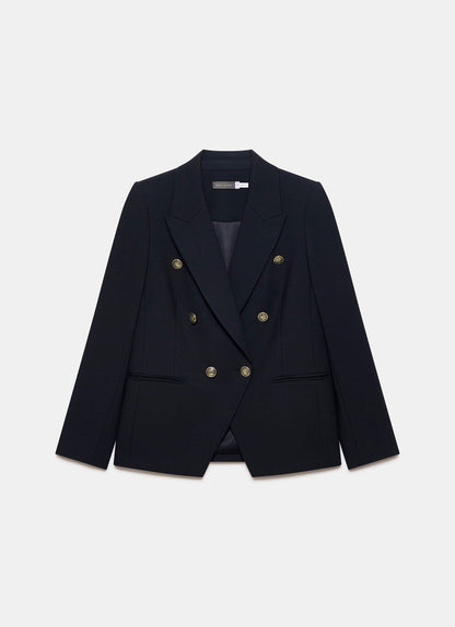 Navy Double Breasted Blazer