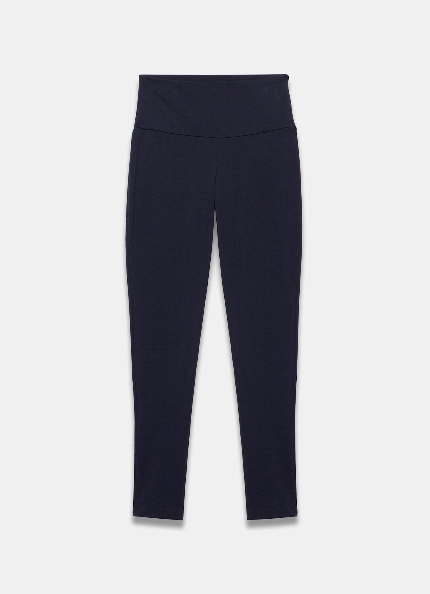 Navy Straight Leggings