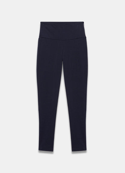 Navy Straight Leggings