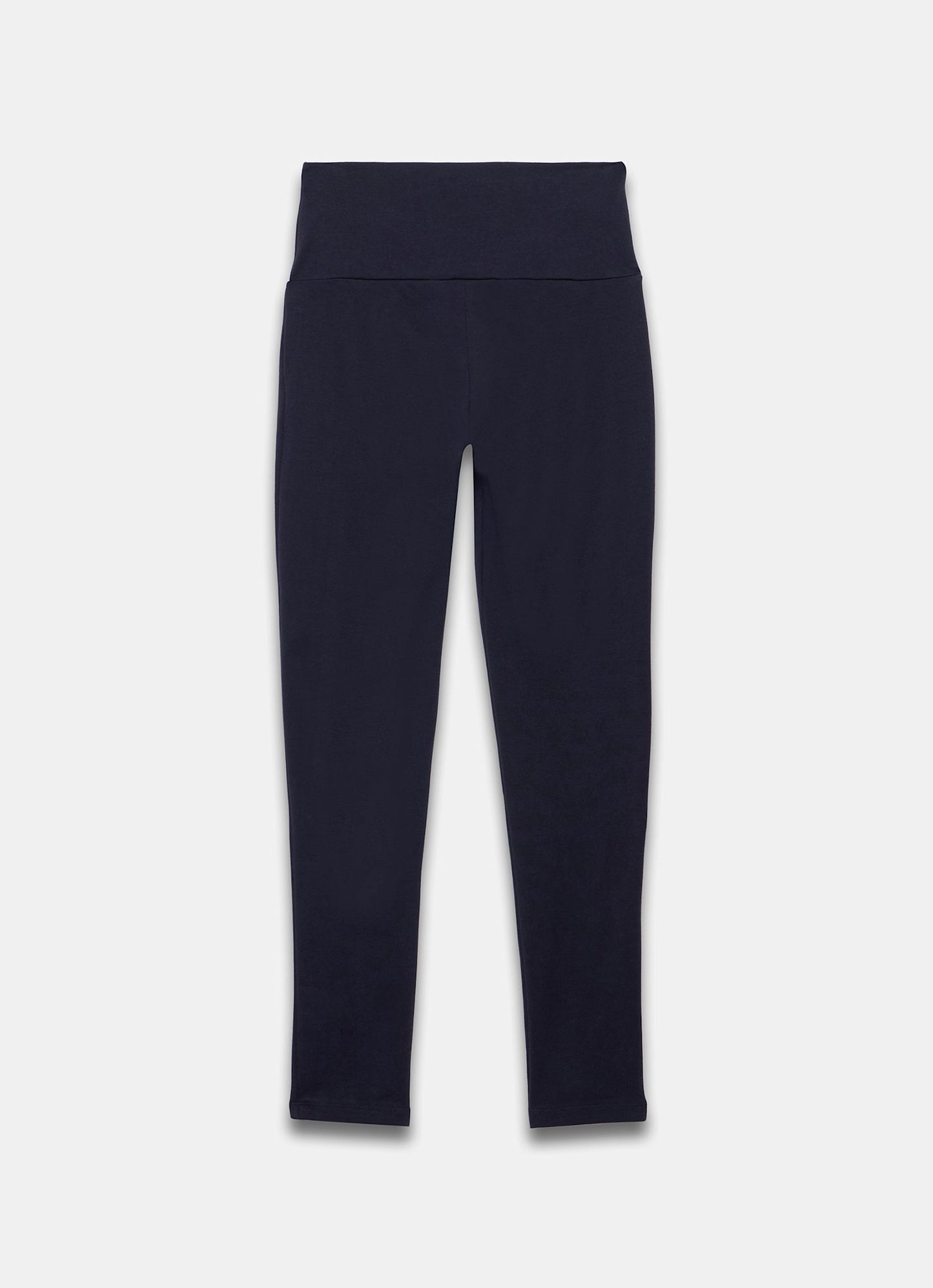 Navy Straight Leggings