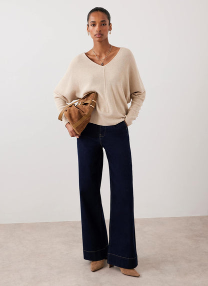 Neutral Batwing Jumper