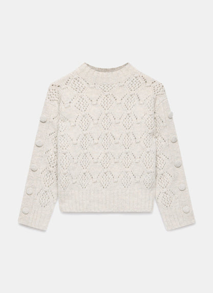 Neutral Cable Knit Jumper