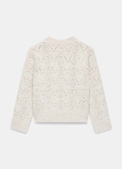 Neutral Cable Knit Jumper
