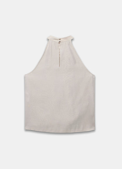Neutral Disc Halter Top
