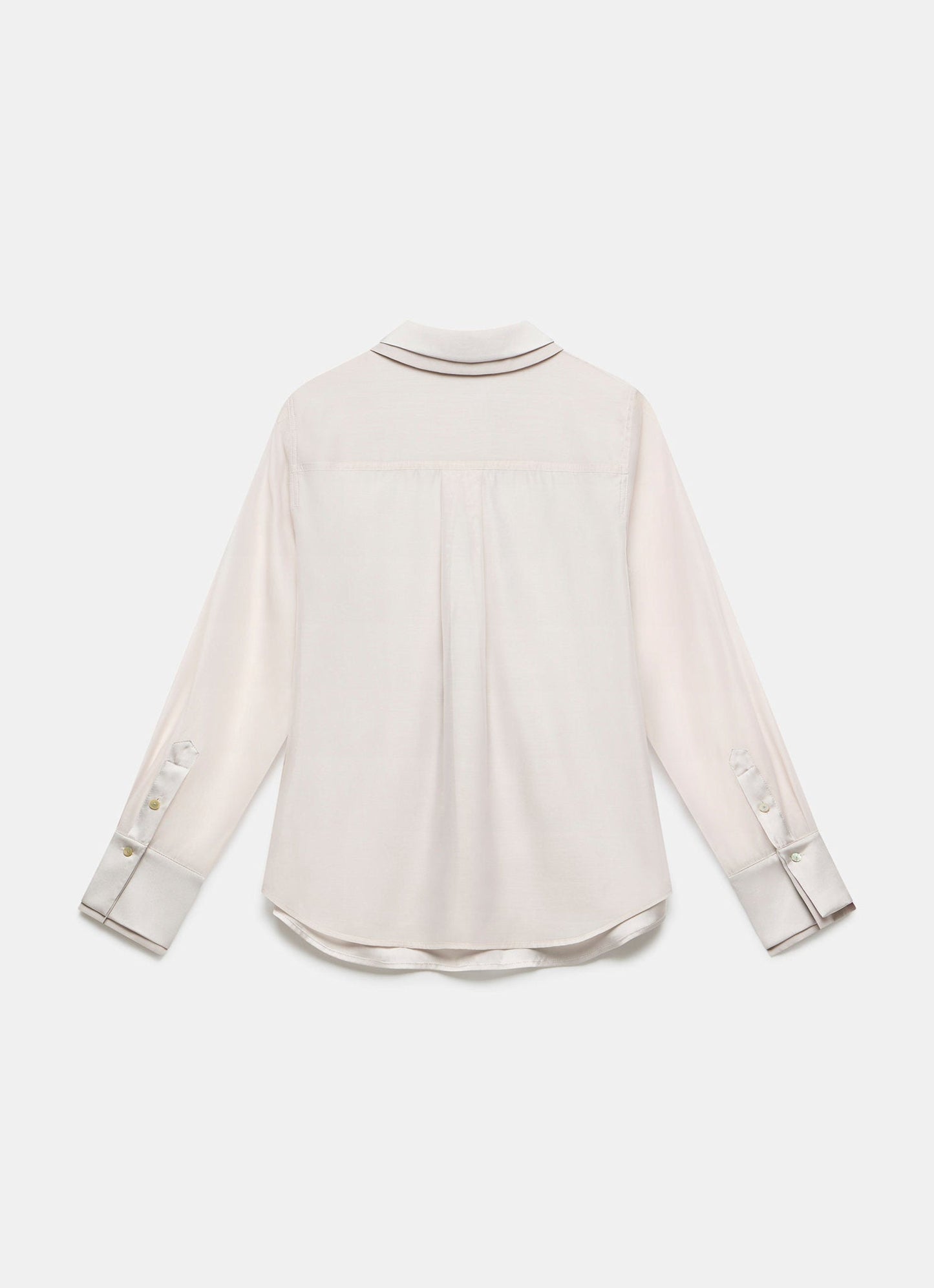 Neutral Statement Collar Shirt