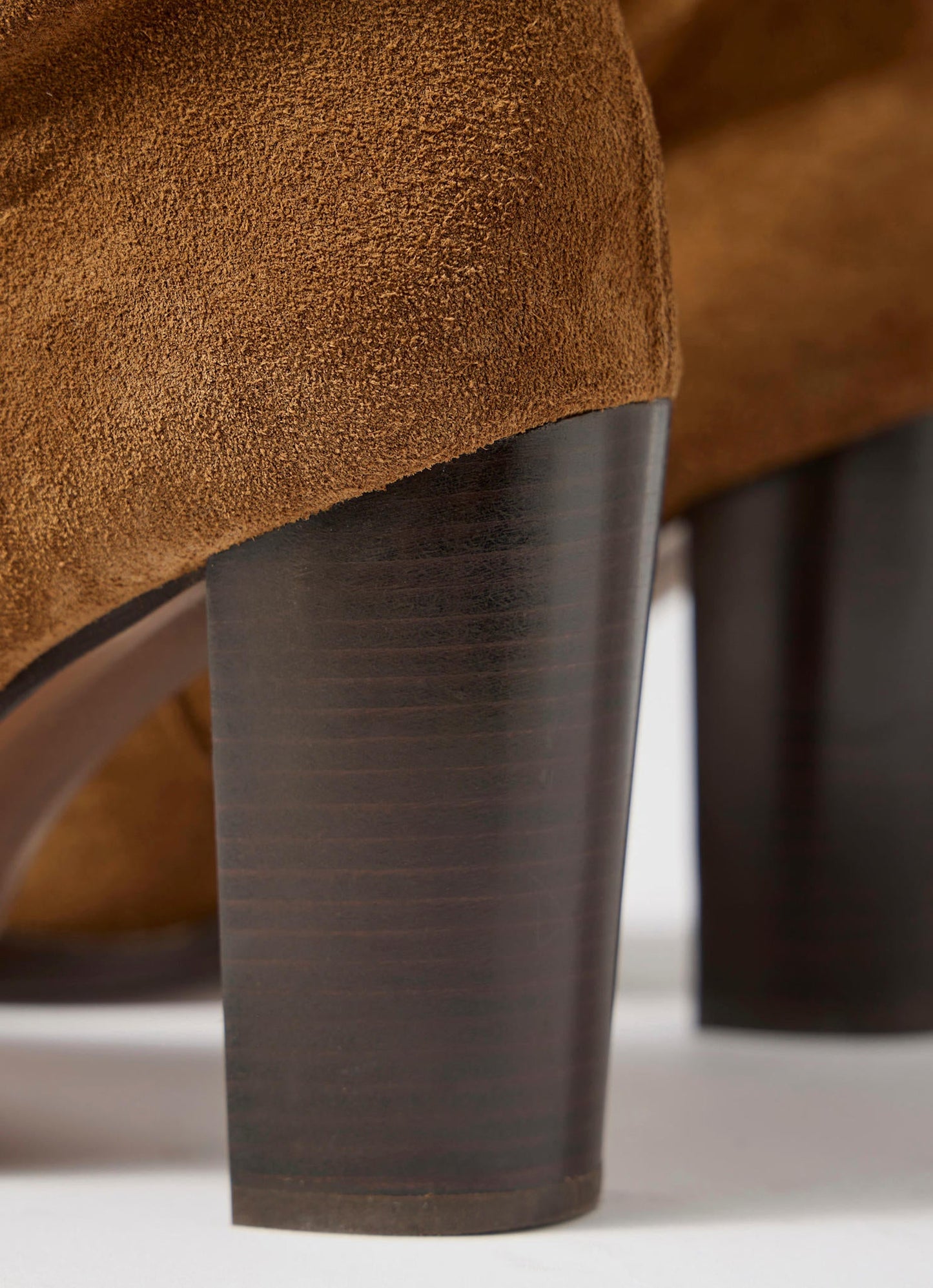 Nova Tan Suede Long Boots