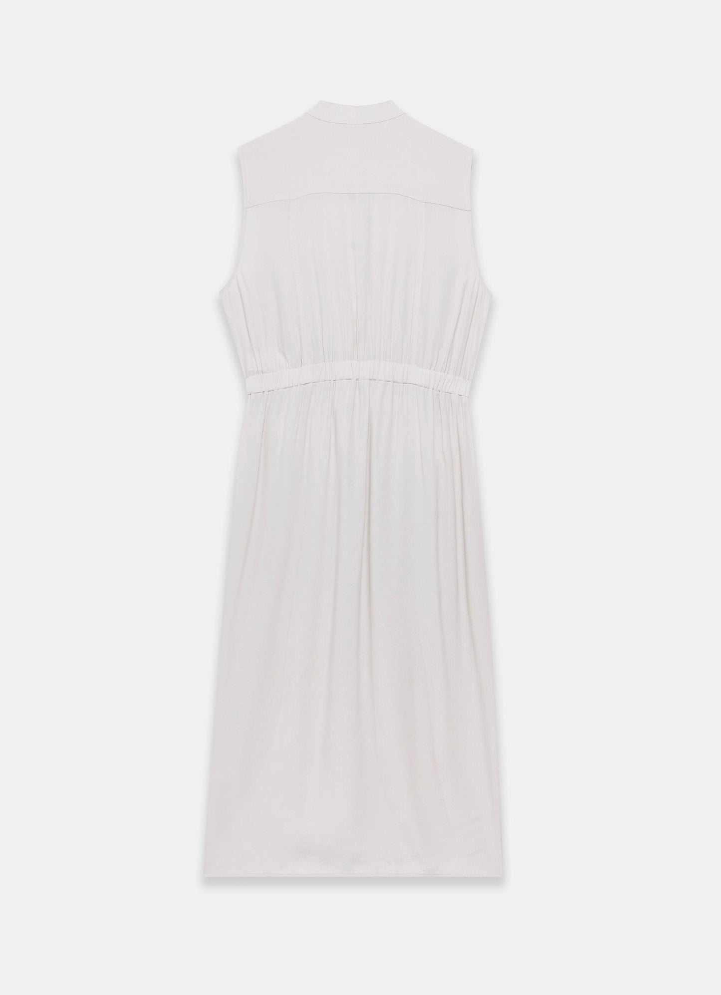 Neutral Utility Midi Dress