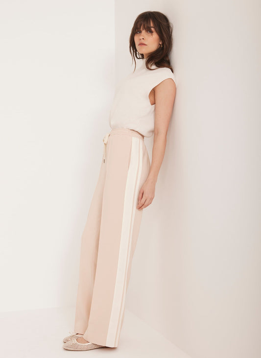Pink Side Stripe Trousers
