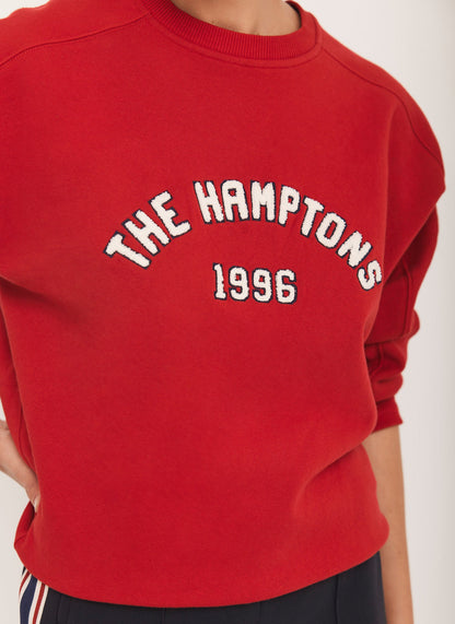 Red Hamptons Sweatshirt