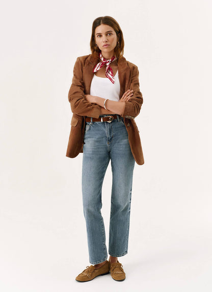 Tan Suede Blazer
