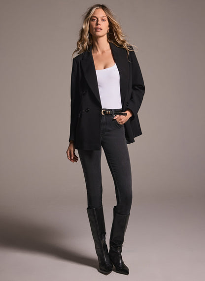 Washed Black Sculpting Skinny Jeans