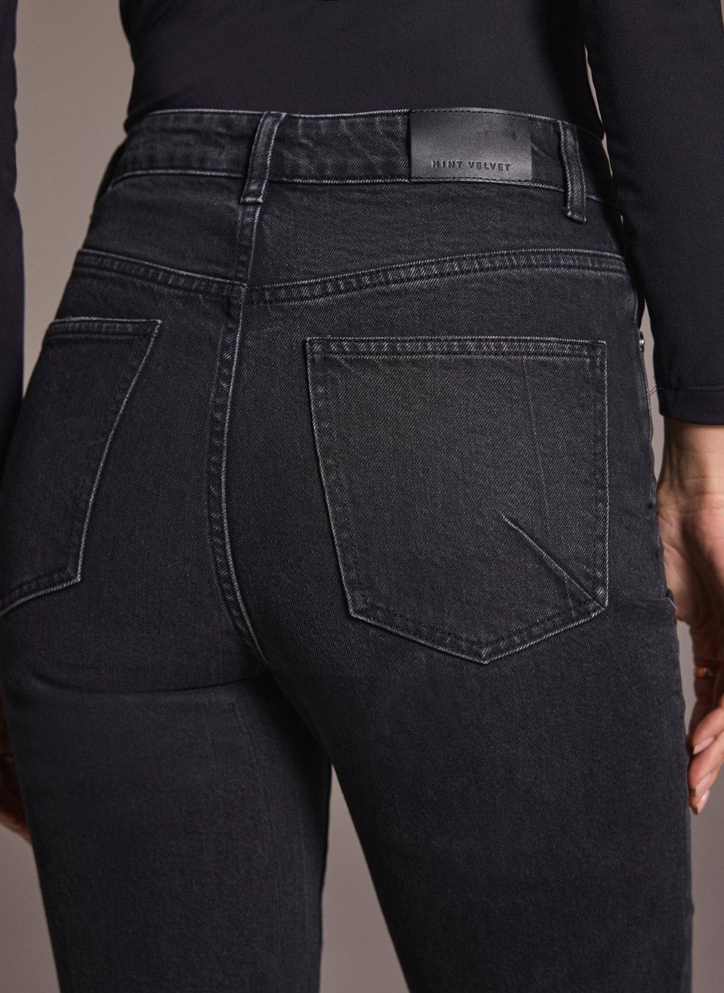 Washed Black Slim Jeans