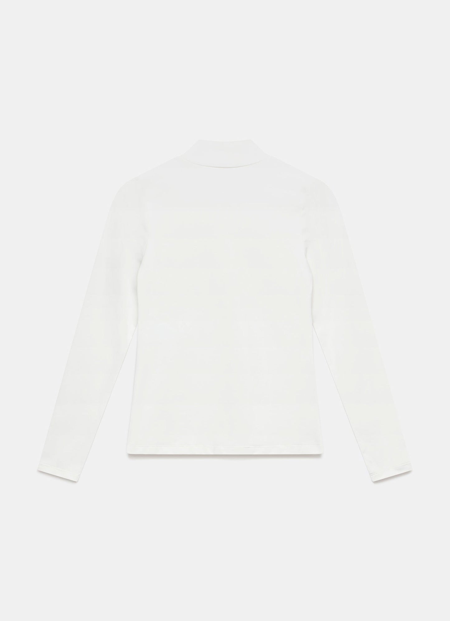 White High Neck Layering Top