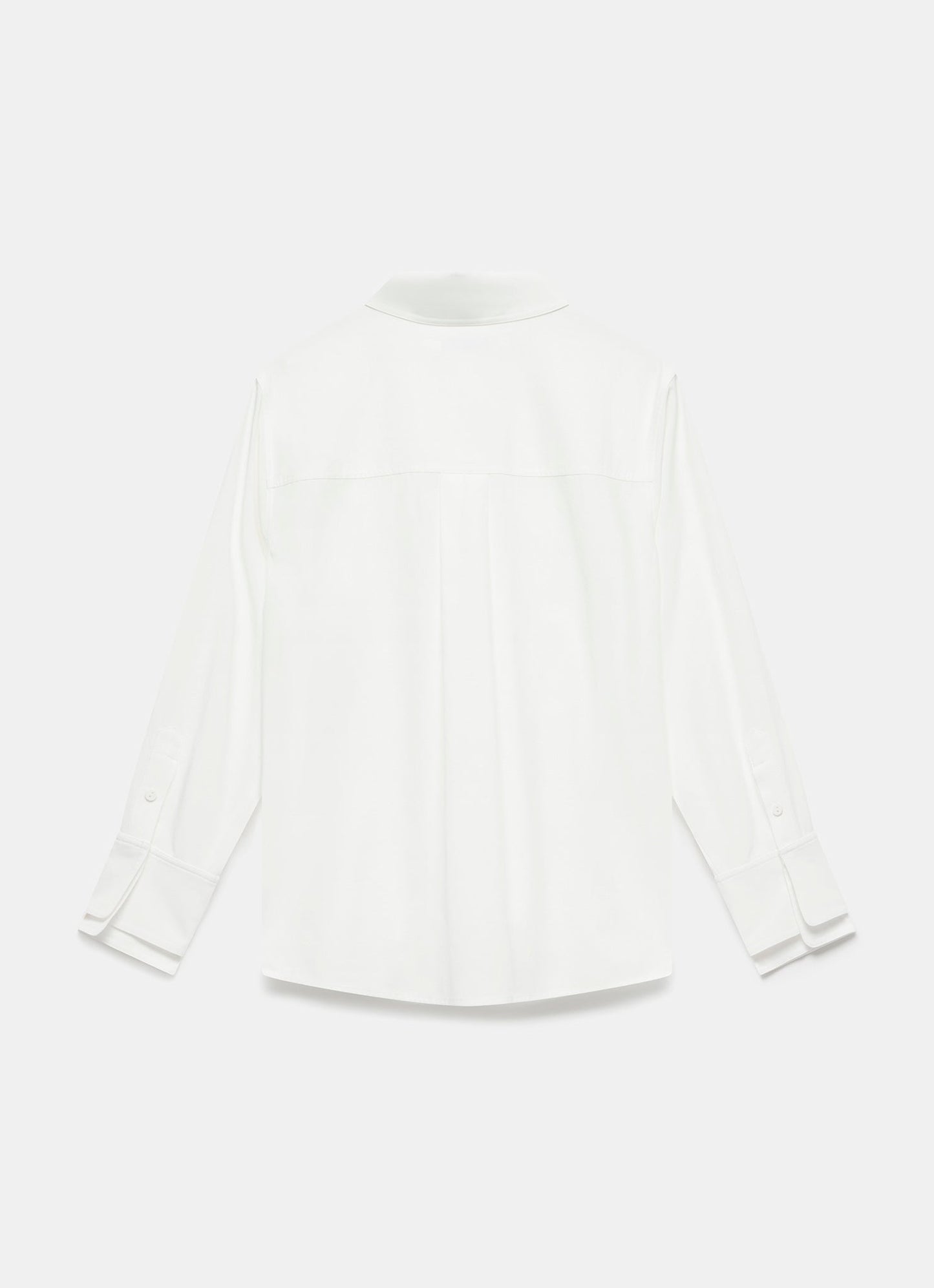 White Knot Detail Shirt