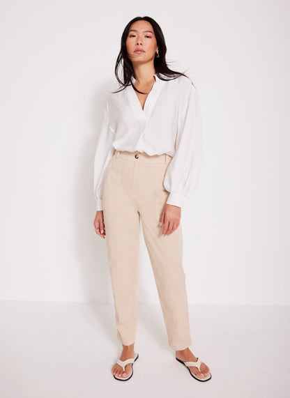 White Throw On Shirt
