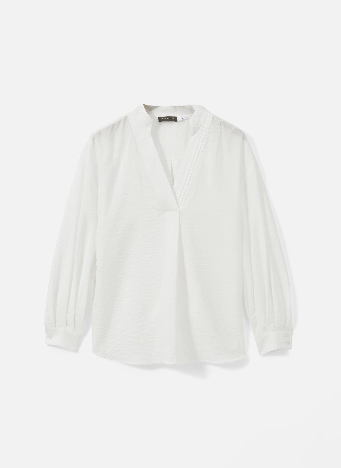White Throw On Shirt