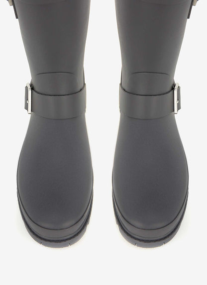 Wynter Dark Grey Short Wellies